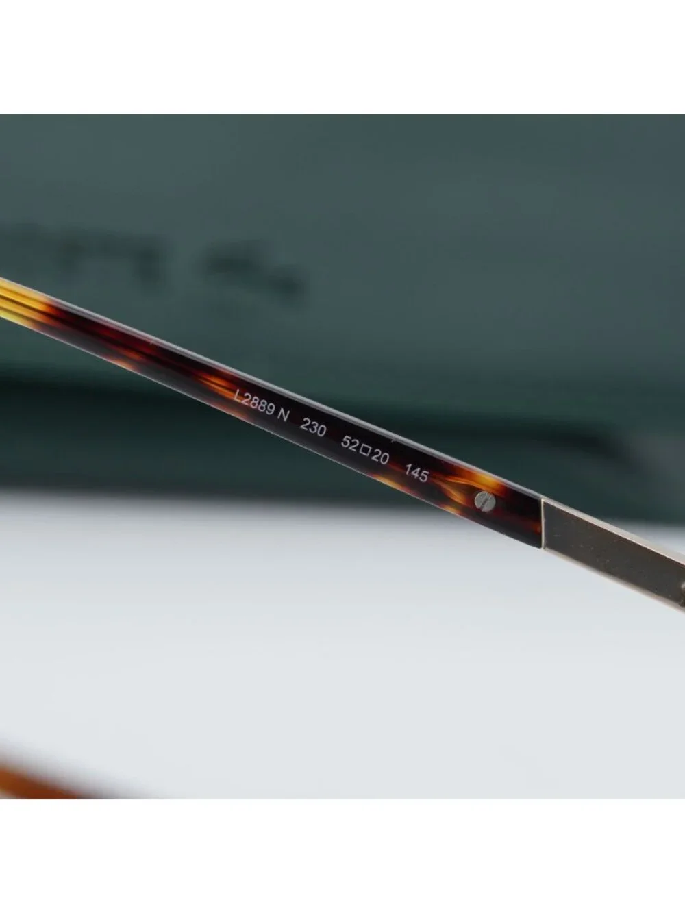Lacoste L2889 N 230 Square Eyeglasses 52mm - Havana